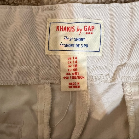 Khakis by Gap cotton blend short size 14 - Picture 6 of 6